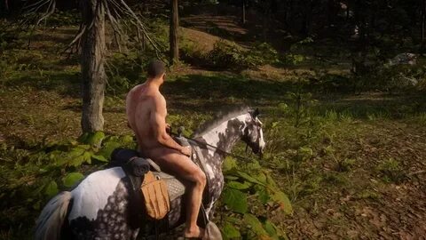 The enthusiast stripped naked the hero of Red Dead Redemptio