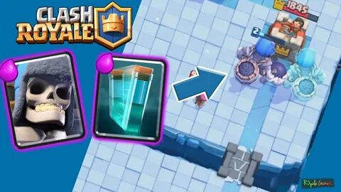 Giant Skeleton - Clone combo in Clash Royale - YouTube