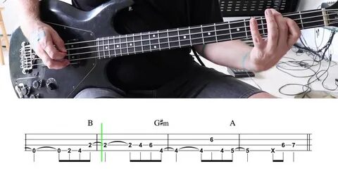 Don't Stop Believing - Intro - Bass tab! Link to Tab below! 