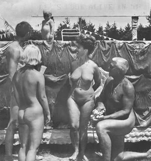 Vintage nudist camp