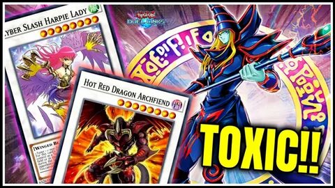 TOXIC DARK SYNCHROS MAGICIAN!!! Yu-Gi-Oh! Duel Links - YouTu