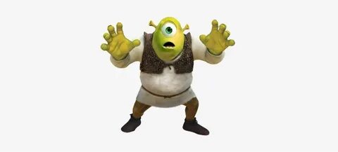 Submission Pixar Monsters Inc Mike Wazowski Monsters - Shrek