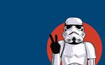 Star Wars stormtroopers peace V sign wallpaper 1680x1050 254