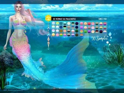 DansimsFantasy - The sims 4. Mermaid. Island Living. DSF MER