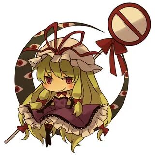 Safebooru - blonde hair chibi crescent dress gap hat long ha