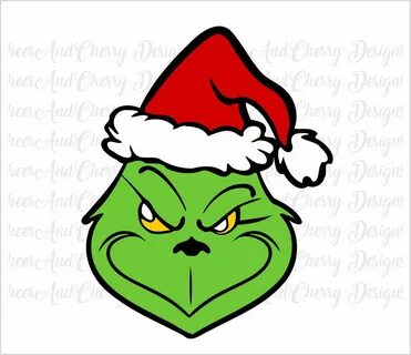 Grinch Face Svg File - SVG images Collections