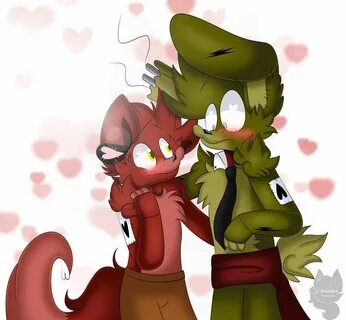 Foxytrap .:Art trade:. by Amanddica Anime fnaf, Fnaf foxy, F