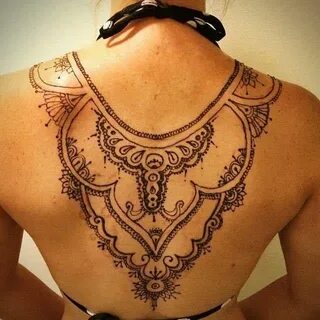 tatto lovers Henna inspired tattoos, Chest tattoos for women