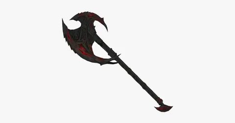 Daedric Battleaxe, HD Png Download - kindpng