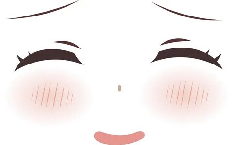 Closed eyes blush smile - Akane by Carionto on DeviantArt