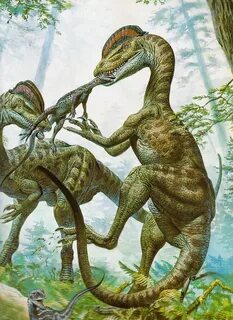 Vintage Dinosaur Art: De Oerwereld van de Dinosauriërs - Par