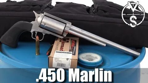 How Powerful is a .450 Marlin Revolver? - YouTube