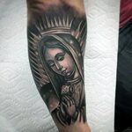 50 Guadalupe Tattoo Designs For Men - Blessed Virgin Mary In