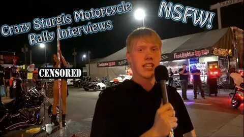 Crazy Sturgis Rally Interviews-After Dark Special NSFW - You
