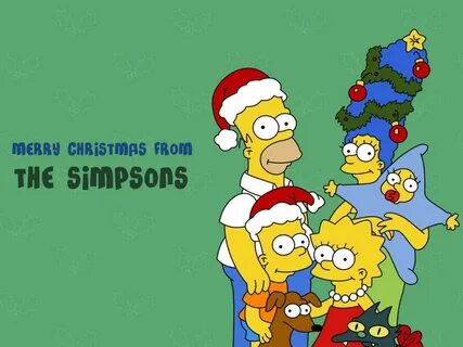 Simpsons Christmas Wallpapers - Wallpaper Cave