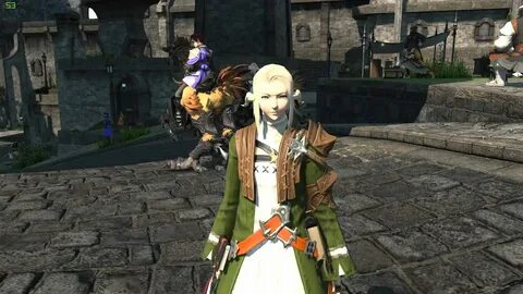 FFXIV ARR: New Ponytail Hairstyle from Gold Saucer (8000 MGP