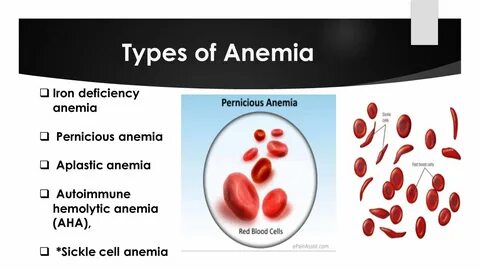 Blood disorders. summary I-Red blood cells disorders: 1-anem