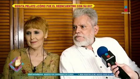 Así fue el reencuentro entre Rosita Pelayo y su ex Jaime Gar