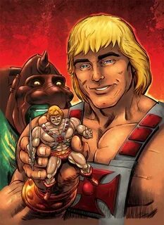 Masters of the Universe and ThunderCats Art by Adam Moore Ca