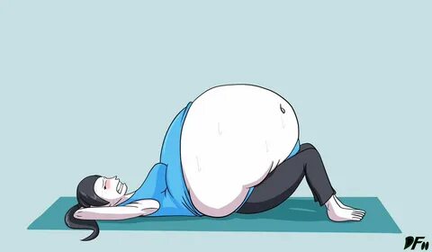 D1G1 в Твиттере: "A really old drawing I did of wii fit trai