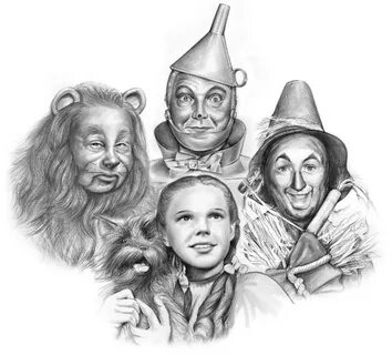 drawing Wizard of oz tattoos, Wizard of oz characters, Wizar