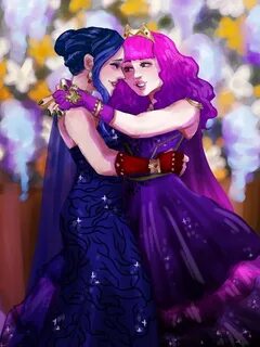 Pin by Marc Scott on היורשים Mal and evie, Disney descendant