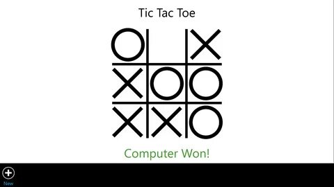 TicTacToe for Windows 10