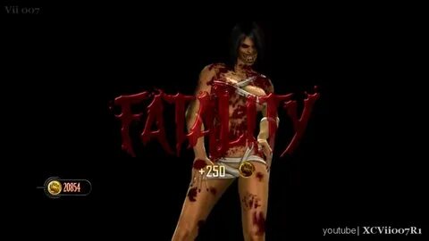 Mileena's 2nd fatality with Flesh Pit Outfit - YouTube