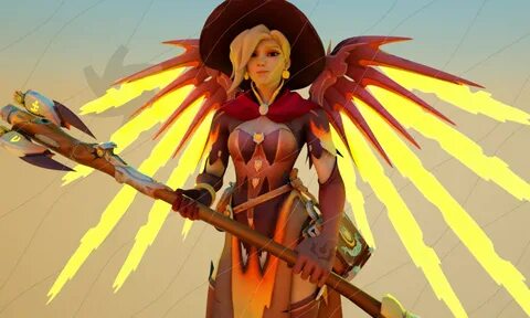 Posing Mercy witch by Vorineer on DeviantArt