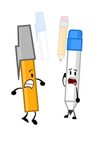 Bfb Pencil X / Pencil and pen have lost their friends BFDI 💖