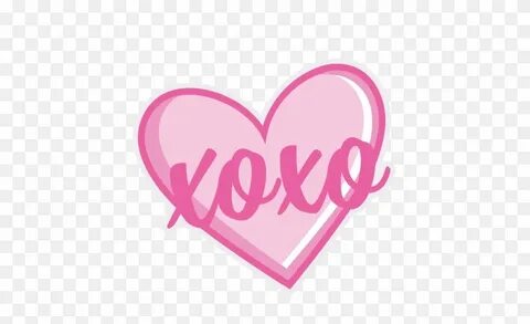 Xoxo Heart Svg Scrapbook Cut File Cute Clipart Files - Xoxo 
