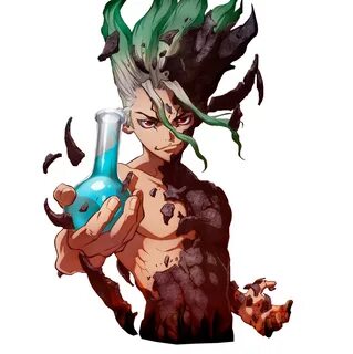 Senku render Dr. stone by GoGetaZz on DeviantArt Anime warri