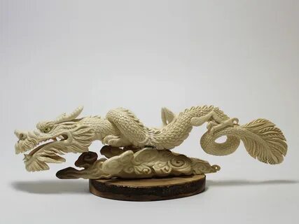 Скульптура Китайский дракон MA-20-0022