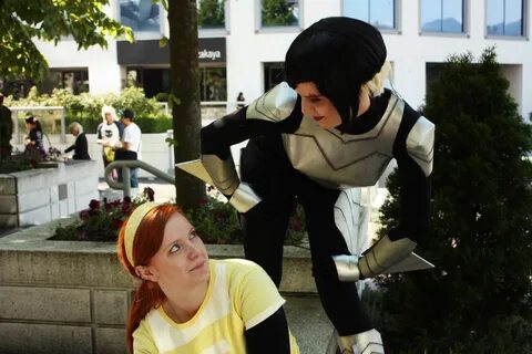 Part one of my Karai/April O’neil photoshoot Teenage ninja t