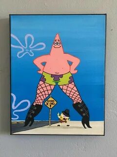 Patrick Star Fishnets and Heeled Boots - Spongebob Movie Pai