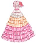 Kaylee’s Pink Shindig Dress from Firefly - Liana's Paper Dol
