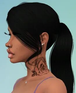 Neck Tattoos MiissKirah on Patreon Sims 4 tattoos, Sims 4 bo