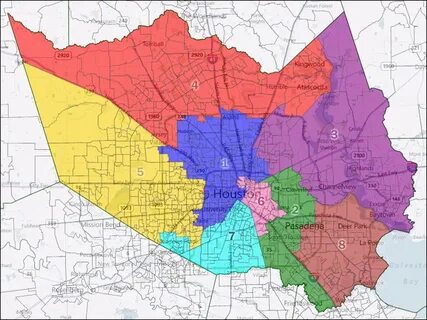 Harris County Precinct 3 Map - Squaw Valley Trail Map