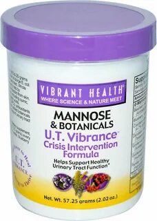 74306800305 Vibrant Health, Mannose & Botanicals, U.T. Vibra