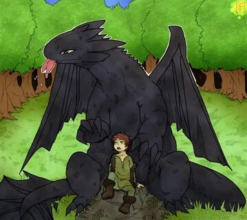 hiccup toothless ps_color_by_phation Writing Dragons