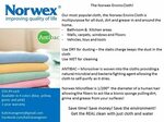 Details of Norwex Enviro cloths can also clean