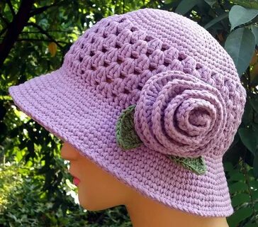 Granny Brimmed Hat pattern by Kool Stitch Crochet hats, Croc