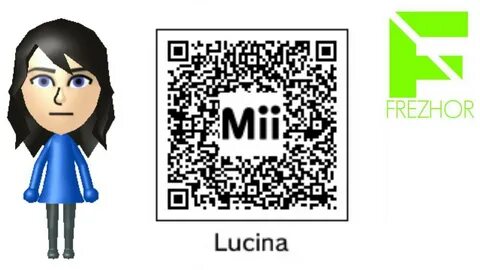 Mii Maker - Lucina from Fire Emblem Mii Free giveaway QR Cod