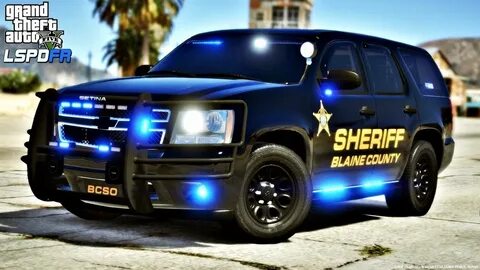 GTA 5 Mods LSPDFR #59 - BCSO Slicktop Tahoe (Sheriff Patrol 