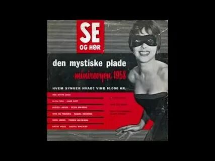 Den Mystiske Plade - Minirevyen 1958 - Se Og Hør - YouTube