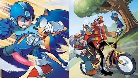 sonic :: Mega Man :: games :: comics (funny comics & strips,