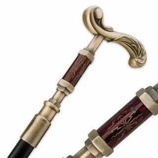 Steampunk cane, Cane sword, Steampunk sword