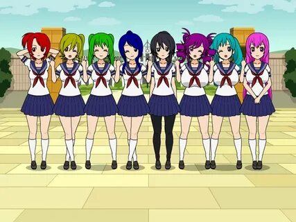 Yandere Simulator Girls by Kisekae-Dreams on DeviantArt