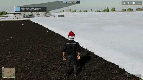 Just Snow v1.0.0.0 FS19 Farming Simulator 22 мод FS 19 МОДЫ