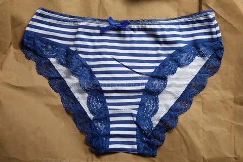 Striped Panties, Close-up View Stock Photo - Image of wear, 